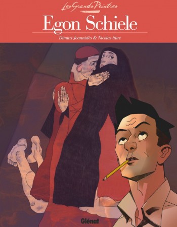 ebook cover of Les Grands Peintres - Egon Schiele, by Dimitri Joannidès, Nicolas Sure