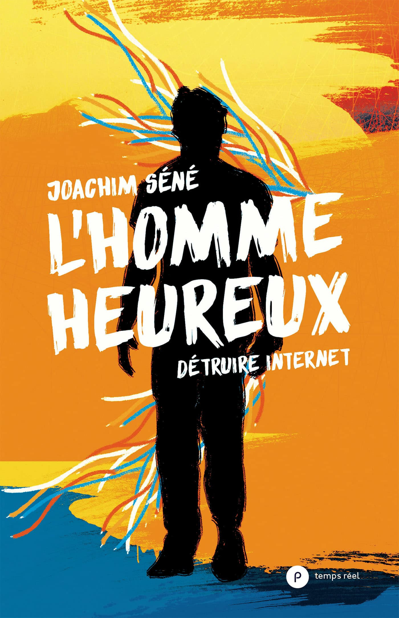 Couverture ebook de L'homme heureux, de Joachim Sene
