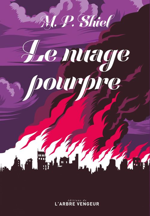 ebook cover of Le Nuage pourpre, by Matthew Shiel, Jean Gibet