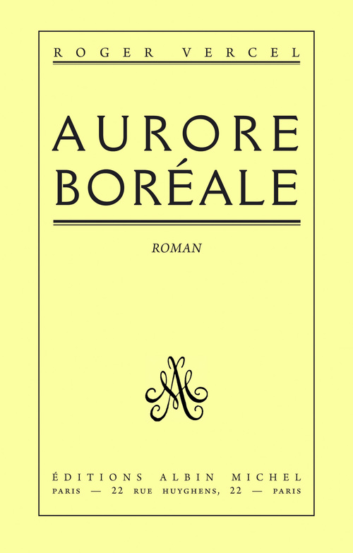 ebook cover of Aurore boréale, by Roger Vercel