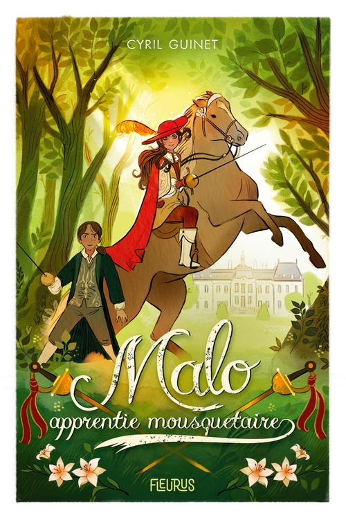 ebook cover of Malo, apprentie mousquetaire, by Cyril Guinet