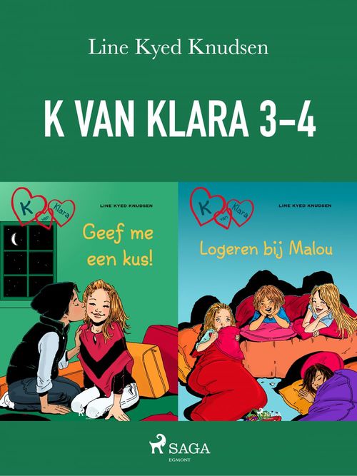 ebook cover of K van Klara 3-4, by Line Kyed Knudsen