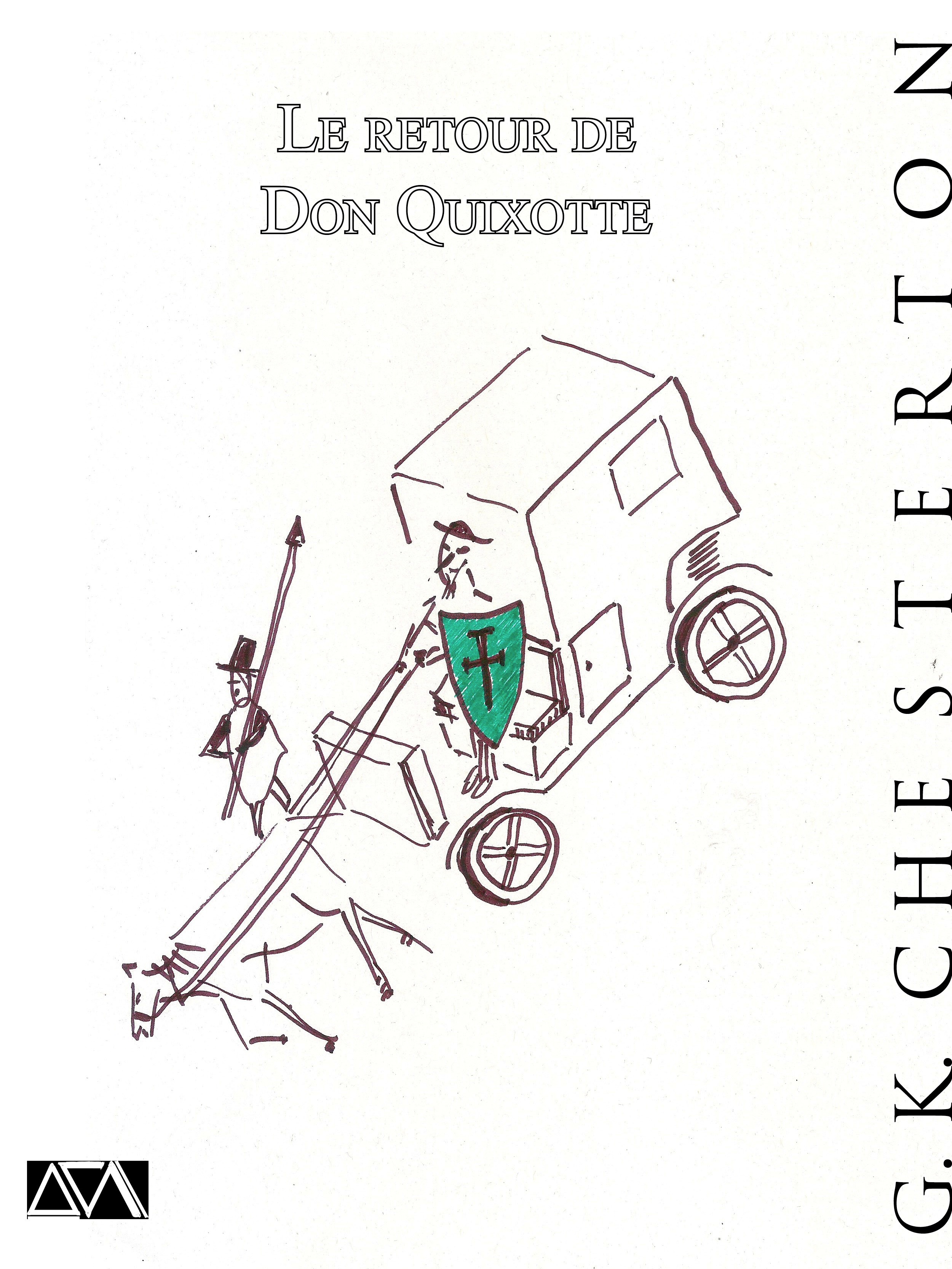 ebook cover of Le retour de Don Quixotte, by G.K.Chesterton