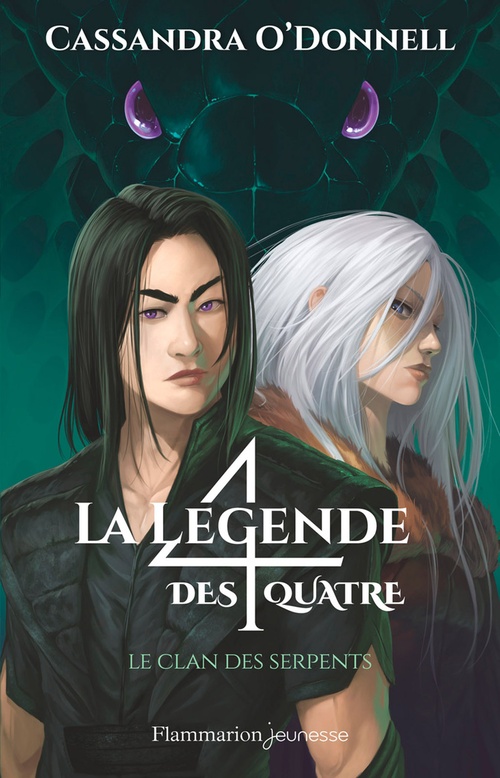 ebook cover of La légende des quatre (Tome 3) - Le clan des serpents, by Cassandra O'Donnell