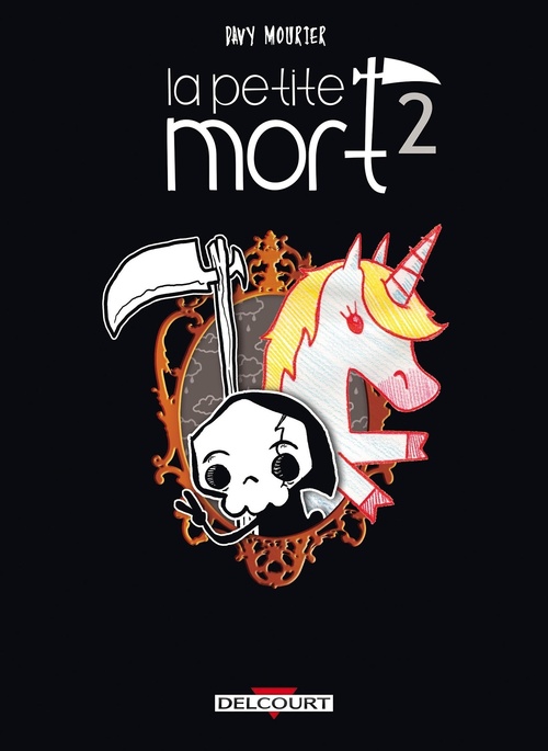 Couverture ebook de La Petite Mort T02 - Le Secret de la licorne-sirène, de Davy Mourier