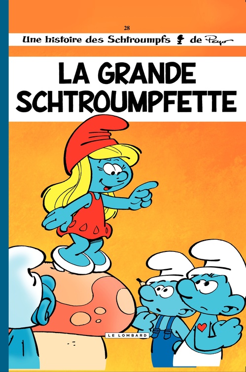 Couverture ebook de Les Schtroumpfs - Tome 28 - La Grande Schtroumpfette, de Peyo
