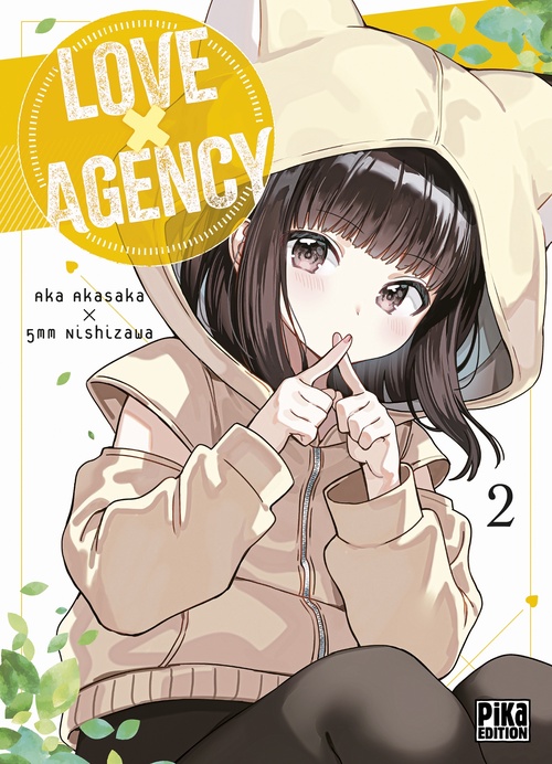 ebook cover of Love Agency T02, by 5mm Nishizawa