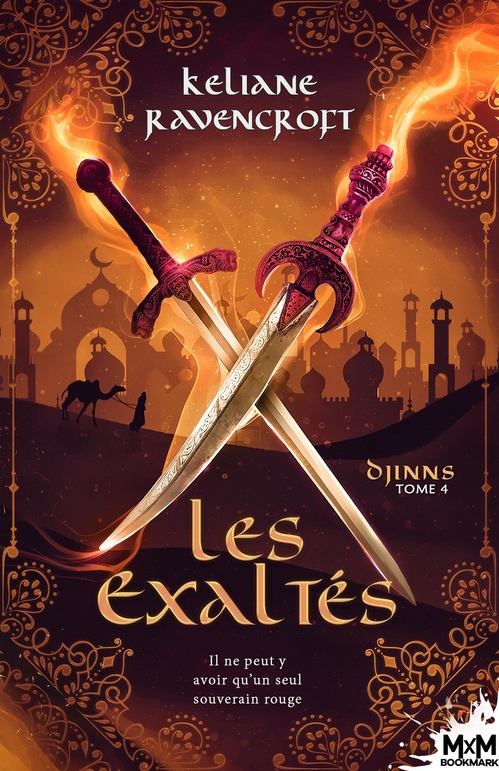 ebook cover of Les Exaltés, by Keliane Ravencroft