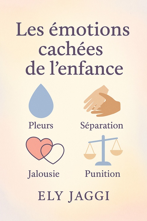 Couverture ebook de Les émotions cachées de l´enfance, de Ely Jaggi