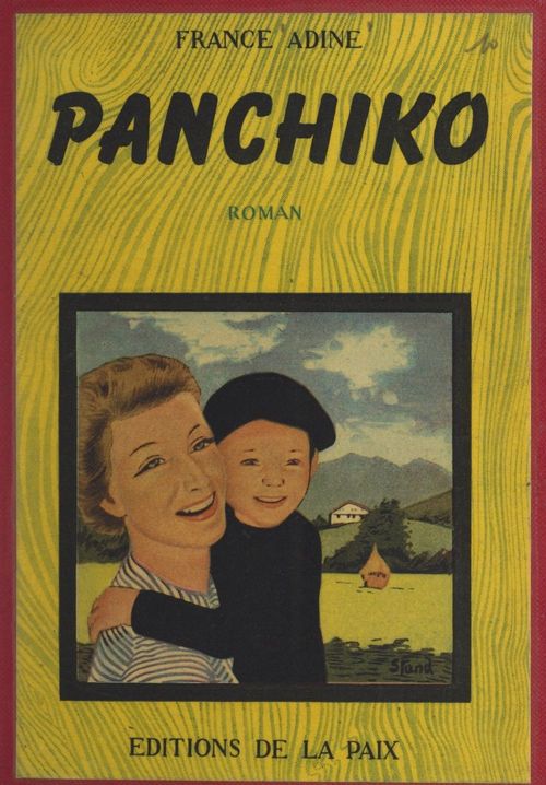 Couverture ebook de Panchiko, de France Adine