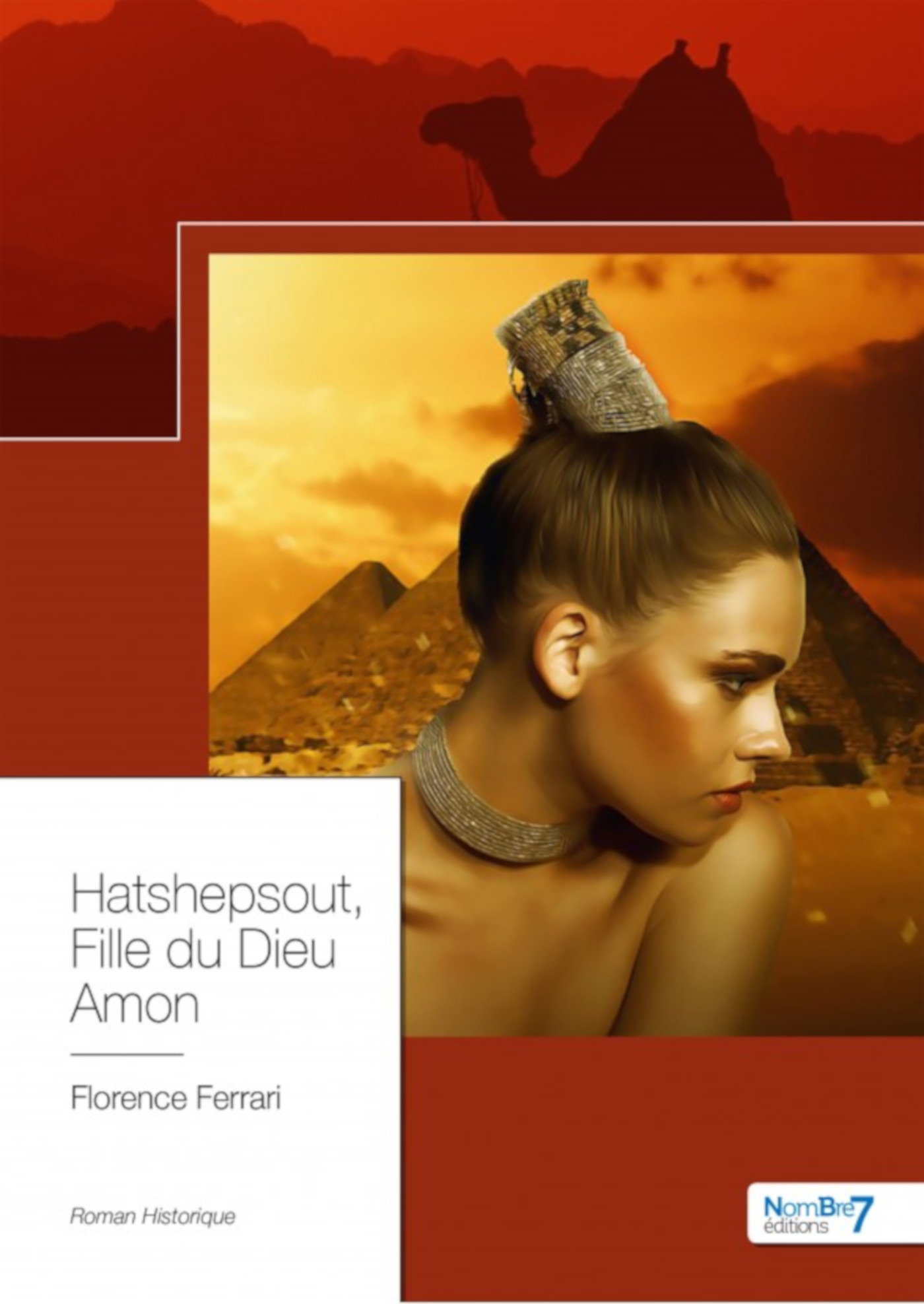 ebook cover of Hatshepsout, Fille du Dieu Amon, by Florence Ferrari