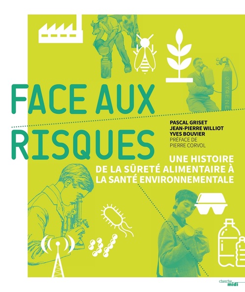 Couverture ebook de Face aux risques, de Yves Bouvier, Pascal Griset, Jean-Pierre Williot