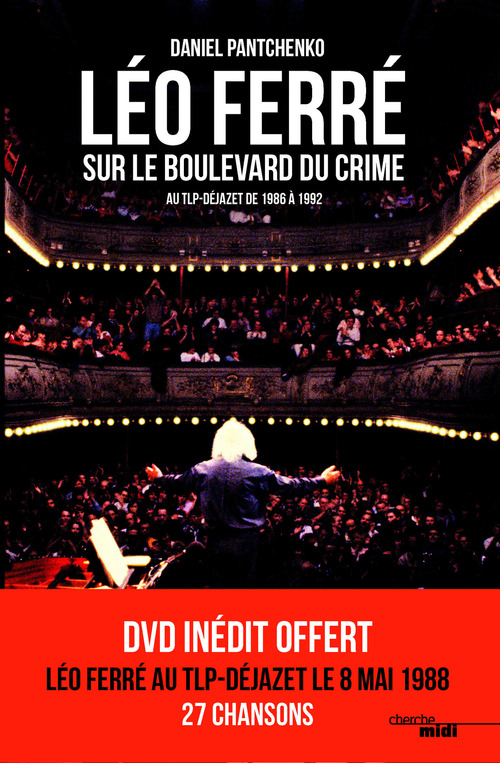 ebook cover of Léo Ferré sur le boulevard du crime, by Daniel Pantchenko
