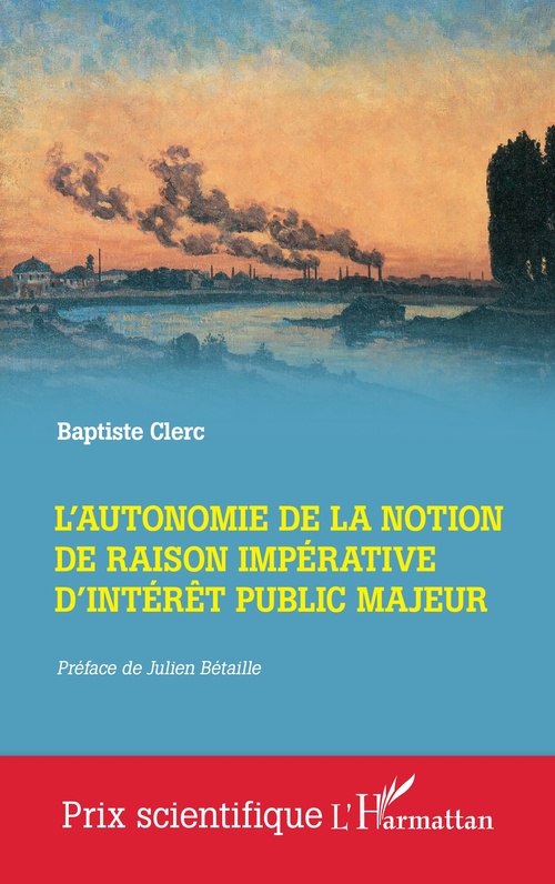 ebook cover of L'autonomie de la notion de raison impérative d'intérêt public majeur, by Baptiste Clerc