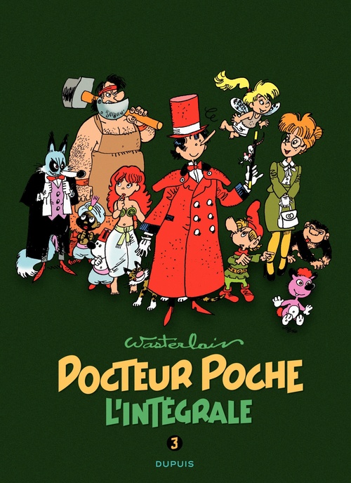 Couverture ebook de Docteur Poche - L'Intégrale - Tome 3 - 1984 - 1989, de Marc Wasterlain
