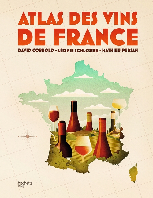 ebook cover of Atlas des vins de France, by David Cobbold