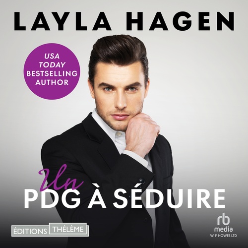 audiobook cover of Un PDG à séduire (Les Frères Whitley 4), by Layla Hagen