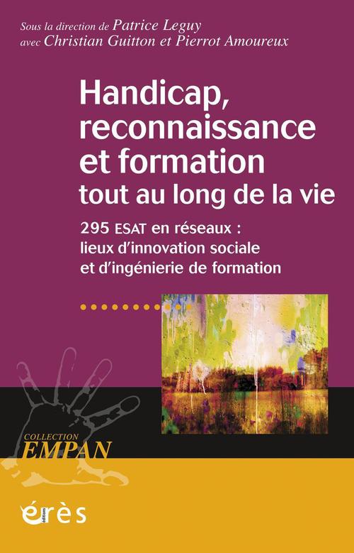 ebook cover of Handicap, reconnaissance et formation tout au long de la vie, by Patrice Leguy
