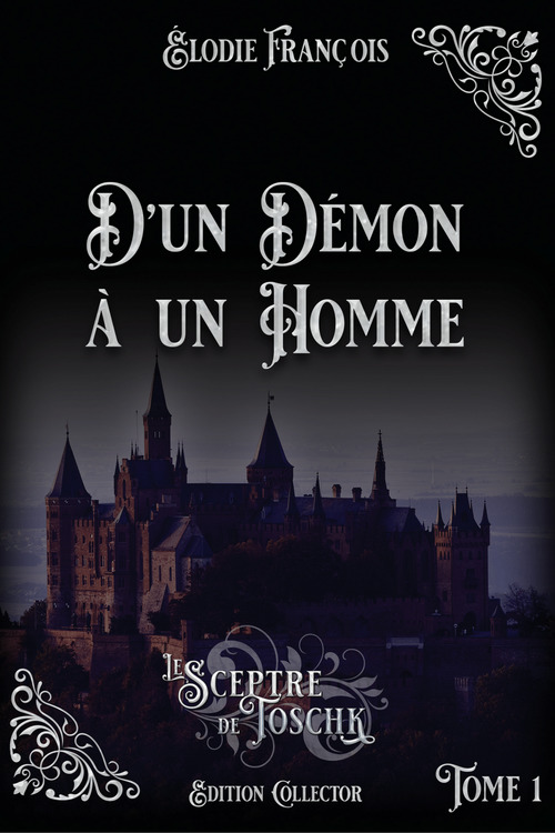Couverture ebook de D'un démon à un homme, de Elodie François