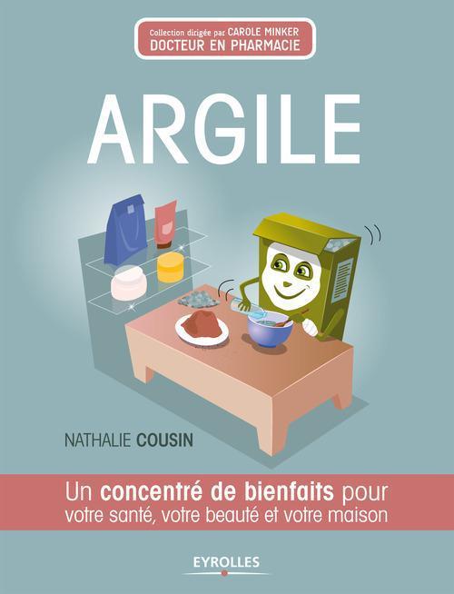 Couverture ebook de Argile, de Nathalie Cousin