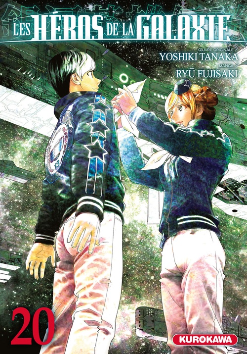 Couverture ebook de Les Héros de la Galaxie - Tome 20, de Ryû Fujisaki, Yoshiki Tanaka