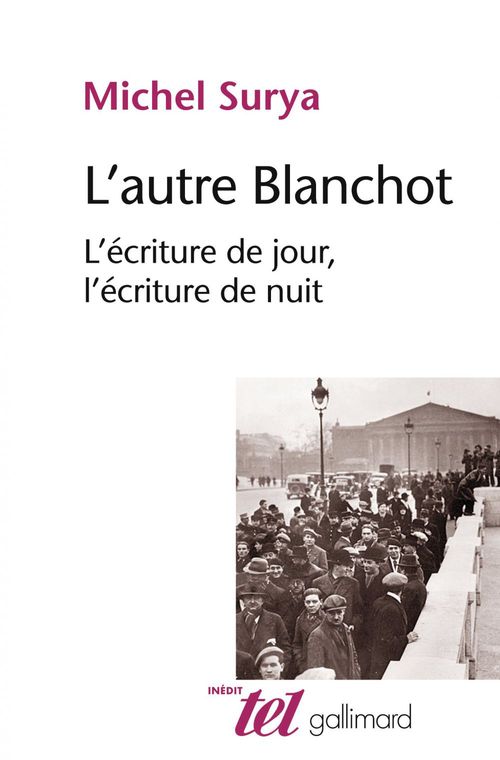 ebook cover of L'autre Blanchot. L'écriture de jour, l'écriture de nuit, by Michel Surya