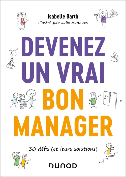 Couverture ebook de Devenez un vrai bon manager, de Isabelle Barth