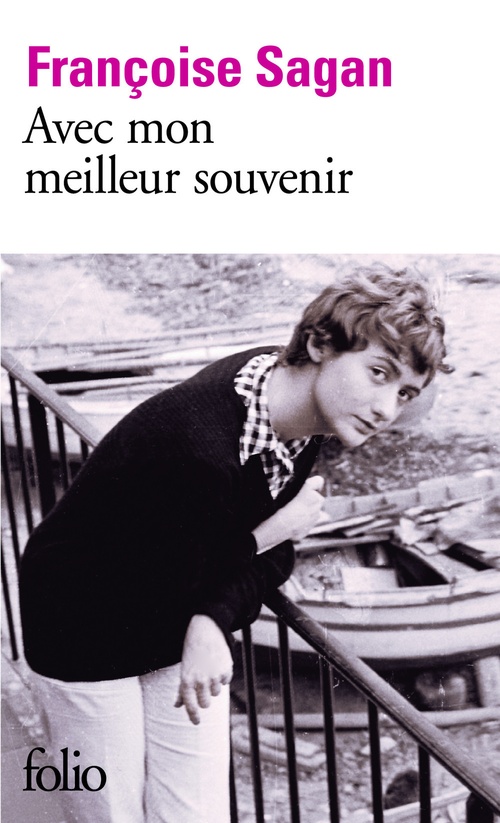 ebook cover of Avec mon meilleur souvenir, by Françoise Sagan