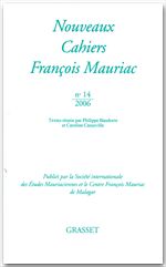 Couverture ebook de Nouveaux cahiers François Mauriac n°14, de François Mauriac