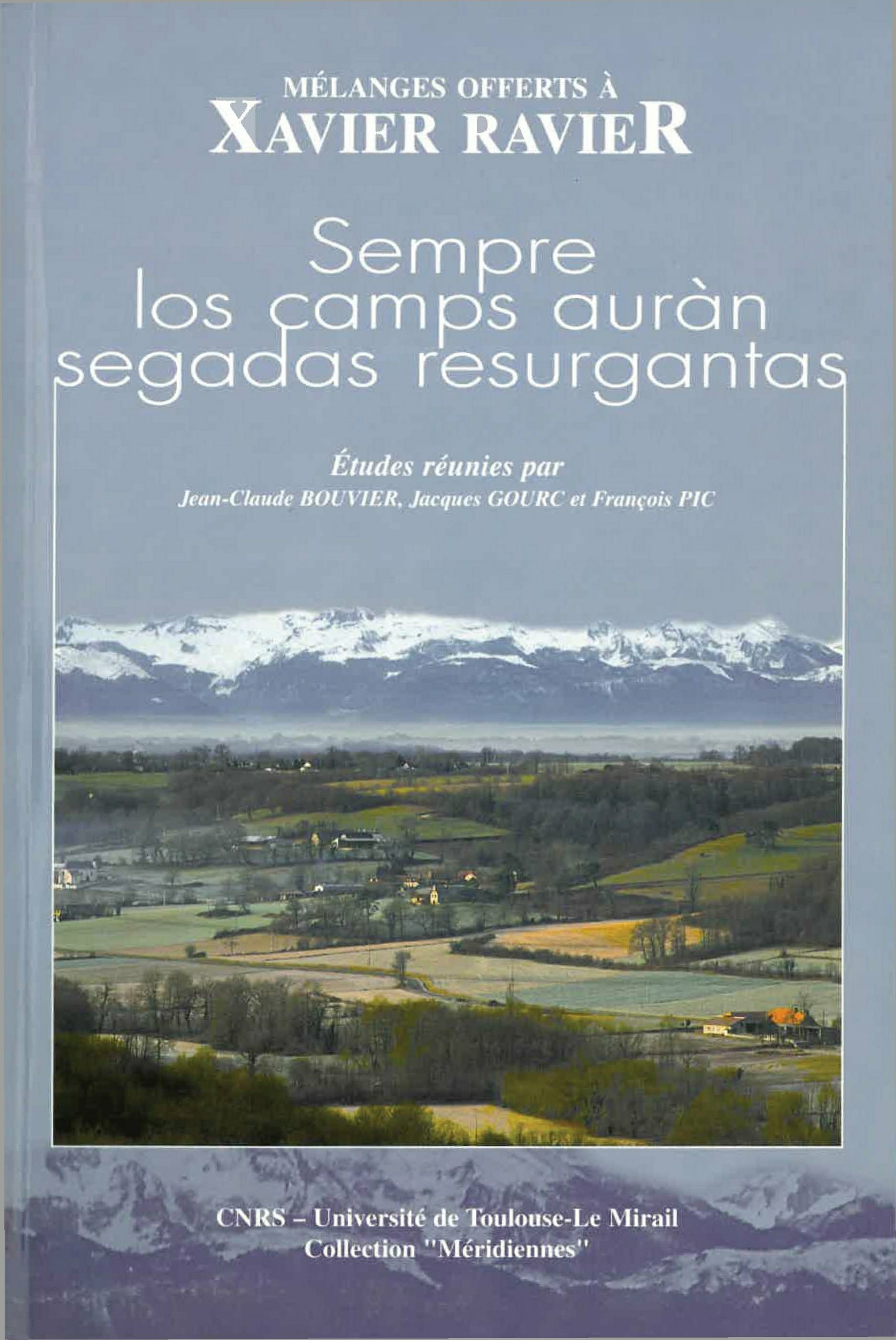 ebook cover of Sempre los camps auràn segadas resurgantas, by
