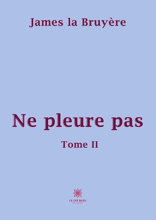 Couverture ebook de Ne pleure pas - Tome 2, de James la Bruyère