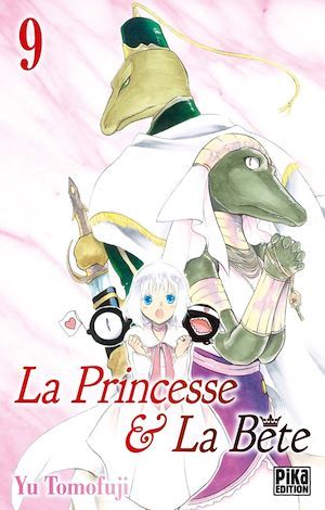 Couverture ebook de La Princesse et la Bête T09, de Yû Tomofuji, Nathalie Lejeune