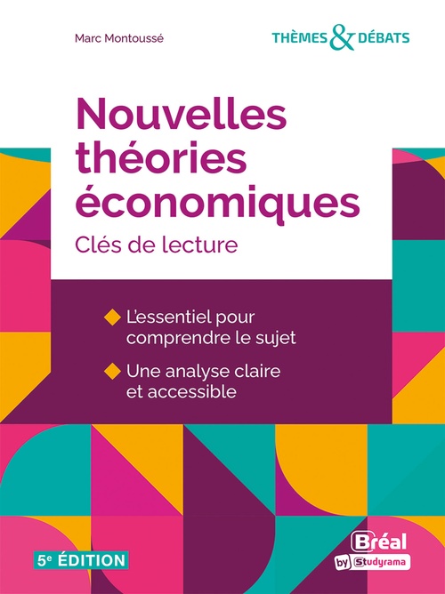 Couverture ebook de Nouvelles théories économiques : Clés de lecture, de Marc Montoussé
