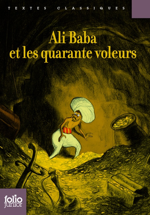 Couverture ebook de Ali Baba et les quarante voleurs (édition enrichie), de Anonyme