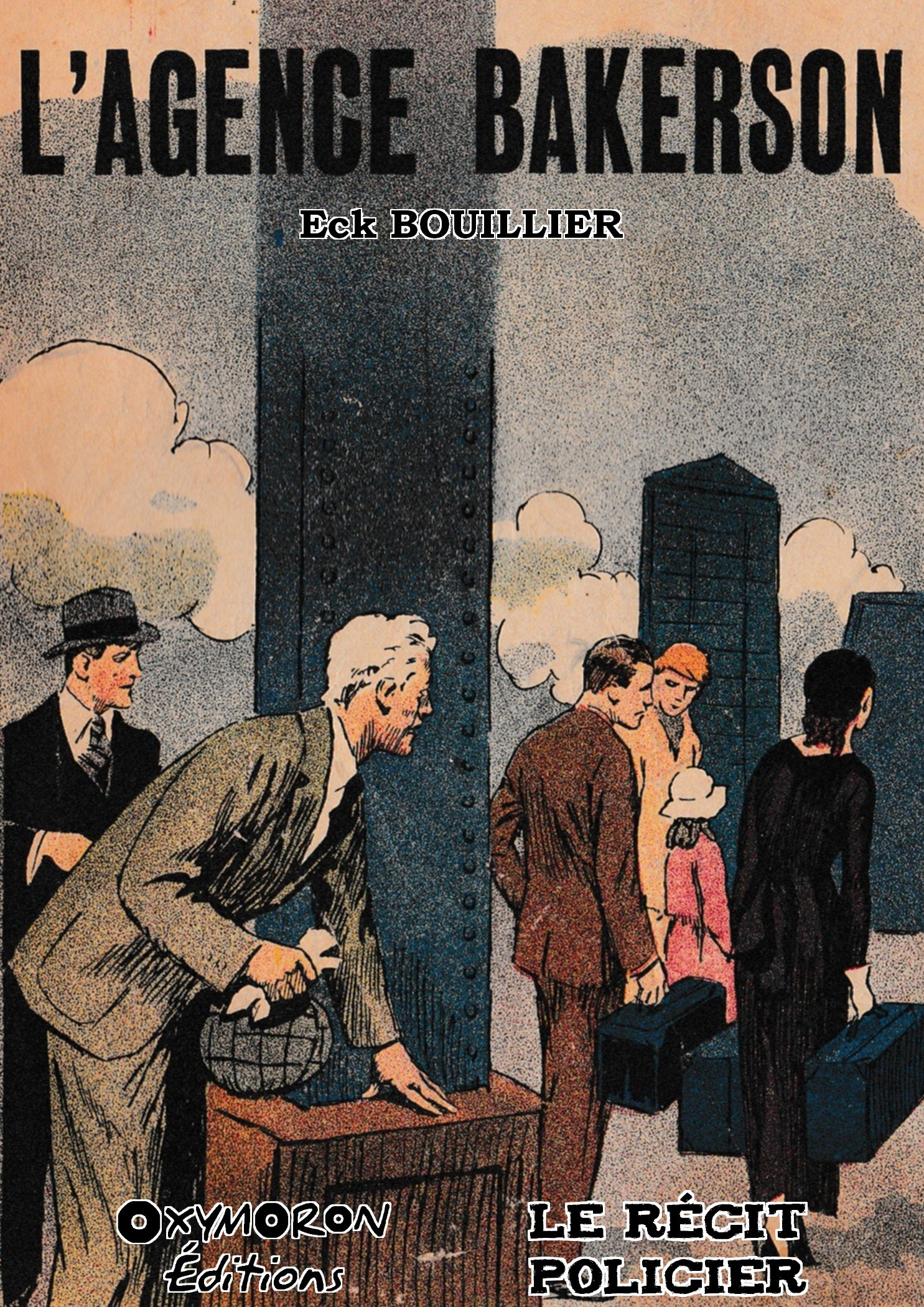 Couverture ebook de L'agence Bakerson, de Eck Bouillier