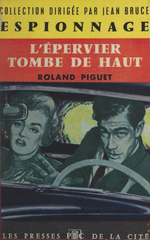 Couverture ebook de L'épervier tombe de haut, de Roland Piguet