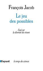 ebook cover of Le Jeu des possibles, by François Jacob