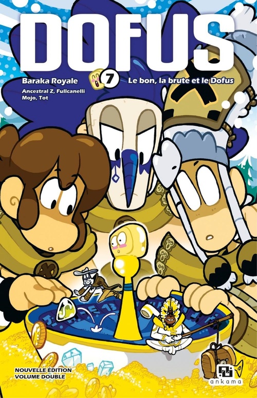 ebook cover of Dofus Manga - édition double - Tome 7, by Tot, Mojojojo, Ancestral Z