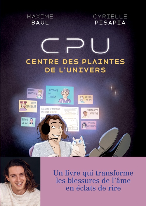 ebook cover of CPU Le Centre des plaintes de l'Univers, by Maxime Baul, Cyrielle Pisapia