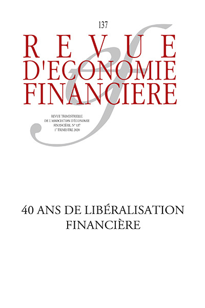 ebook cover of 40 ans de libéralisation financière, by