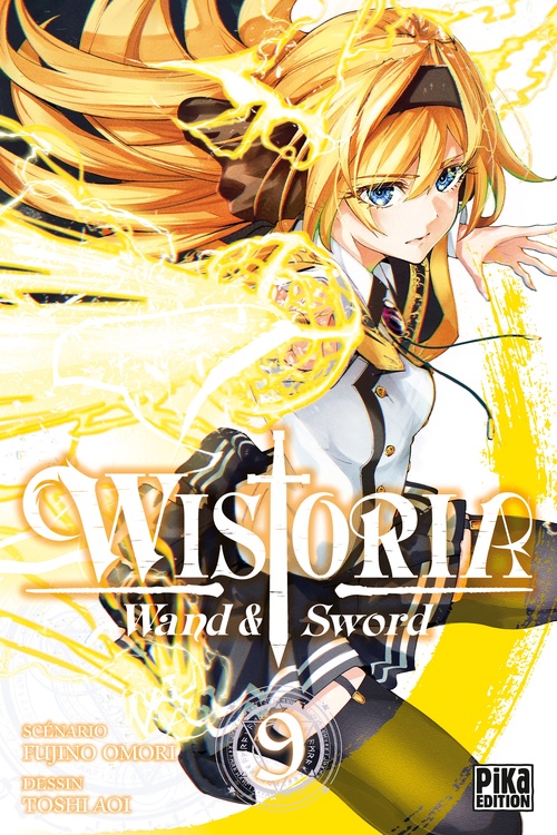Couverture ebook de Wistoria - Wand and Sword T09, de Toshi Aoi