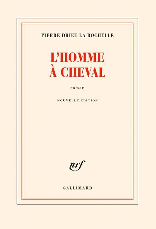 ebook cover of L'Homme à cheval, by Pierre Drieu la Rochelle
