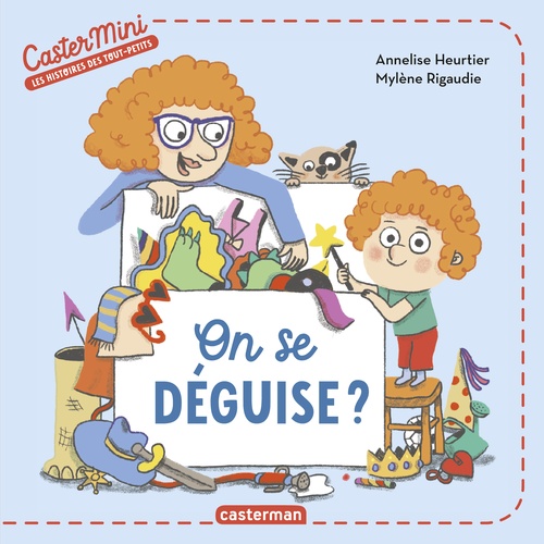 Couverture ebook de Castermini - On se déguise ?, de Annelise Heurtier, Mylène Rigaudie