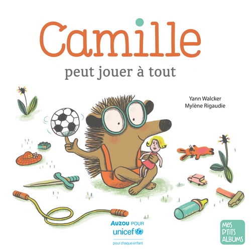 audiobook cover of Camille peut jouer à tout, by Yann Walcker