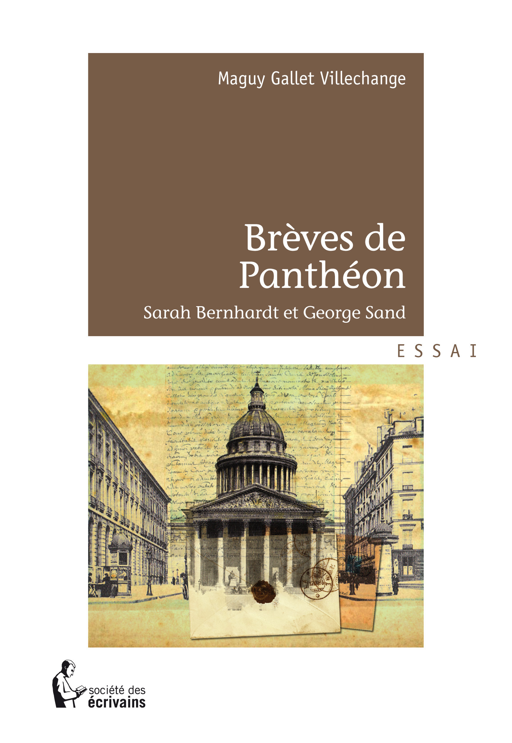 ebook cover of Brèves de Panthéon, by Maguy Gallet-villechange