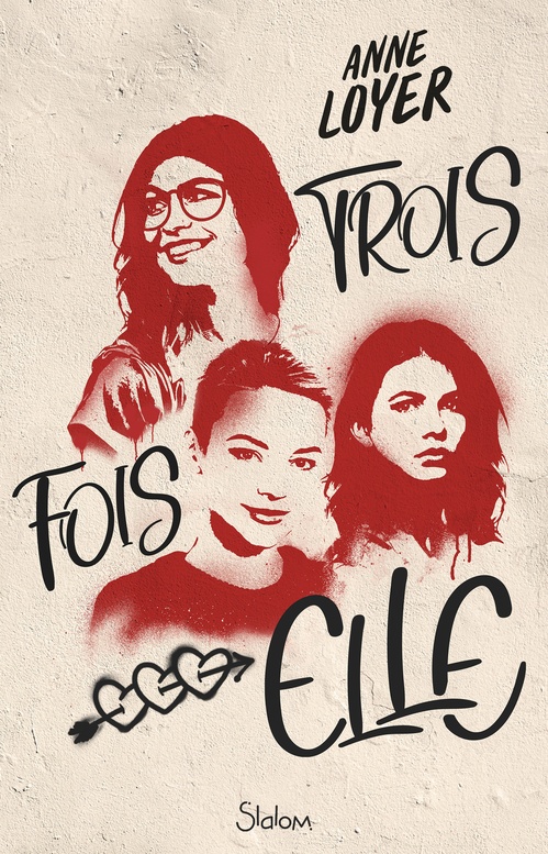 Couverture ebook de Trois fois elle, de Anne Loyer
