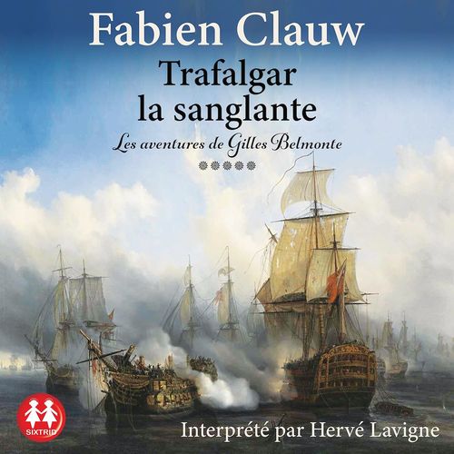 Couverture audiobook de Trafalgar la sanglante, de Fabien Clauw