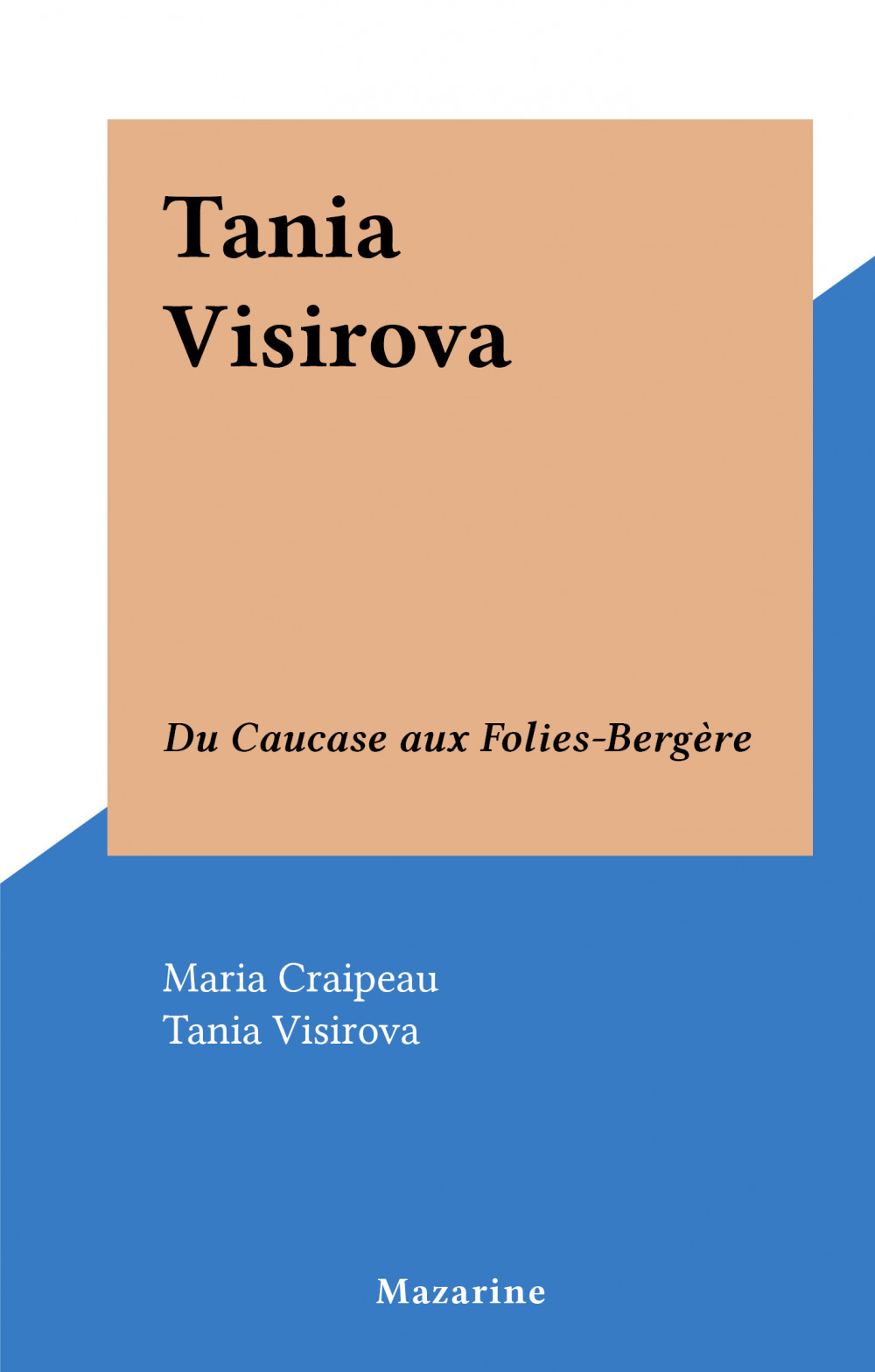 ebook cover of Tania Visirova, by Maria Craipeau