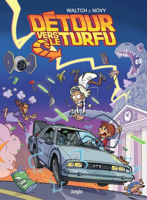 ebook cover of Détour vers le Turfu, by Novy