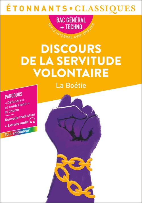 ebook cover of Discours de la servitude volontaire - Bac 2026, by Étienne de La Boétie